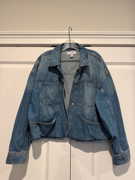 & Other Stories Jackets & Blazers - & Other Stories Light Blue Denim Jean Jacket